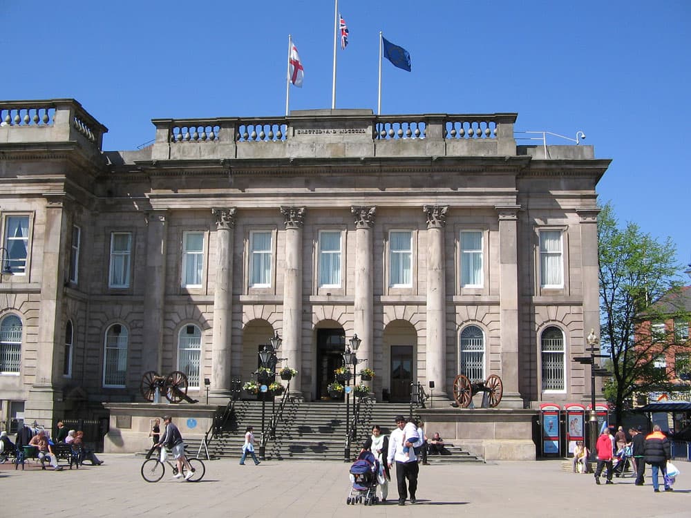 Pest Control in Ashton-under-Lyne | Clear Pest Control Ashton-under-Lyne Town Hall in an area served by Clear Pest Control